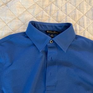 Brooks Brothers long sleeve polo M Royal Blue